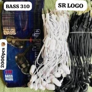 Bass 310 Wired Handsfree earphones Mix Colar