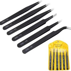 Tweezer Set 6pcs