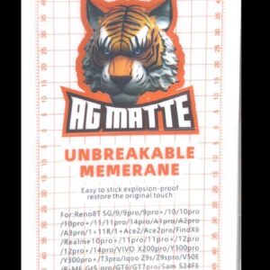 Unbreakable Membrane Matte Front Minimum 10pcs