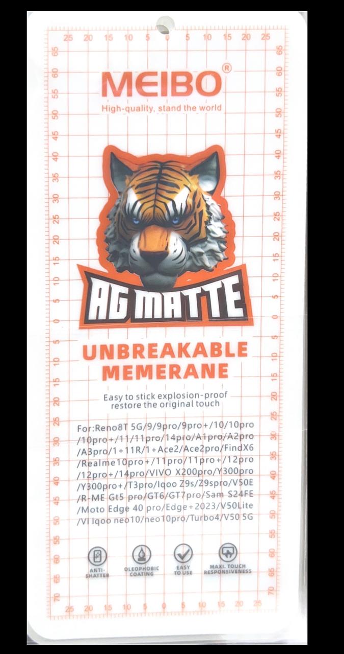 Unbreakable Membrane Matte Front 50pcs