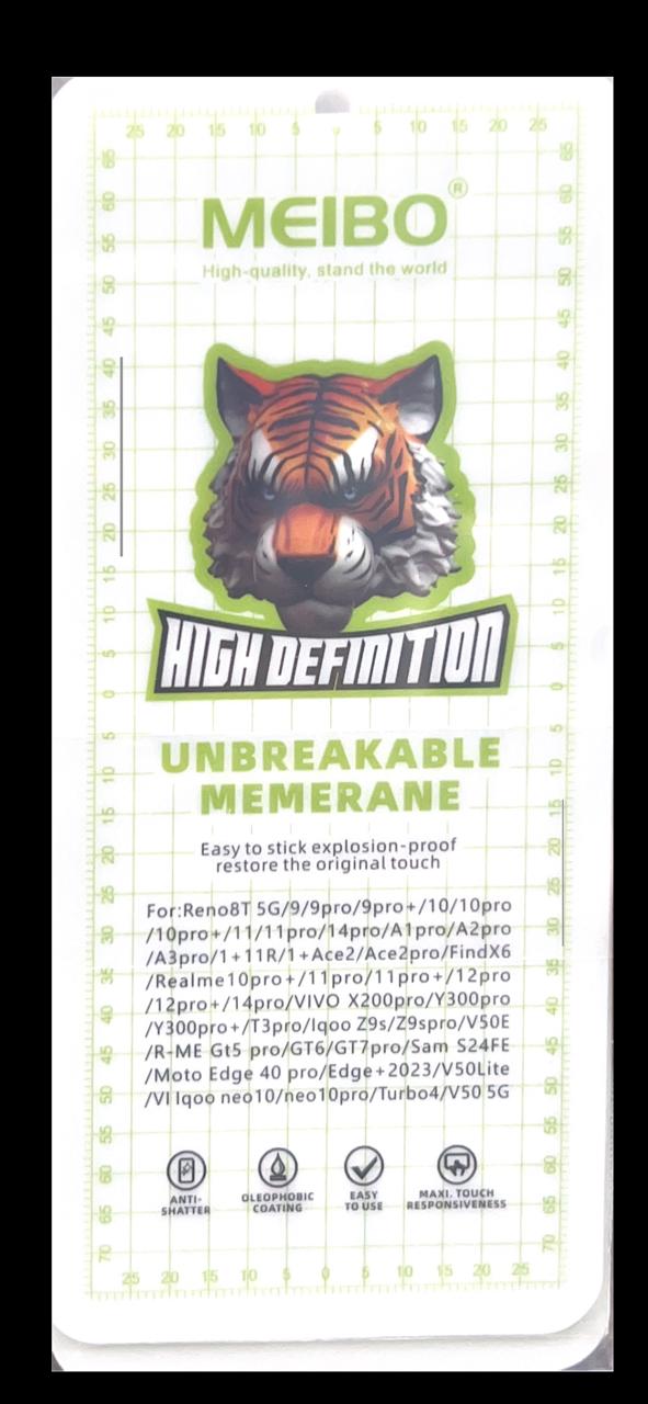 Unbreakable Memerane HD Clear 10pcs