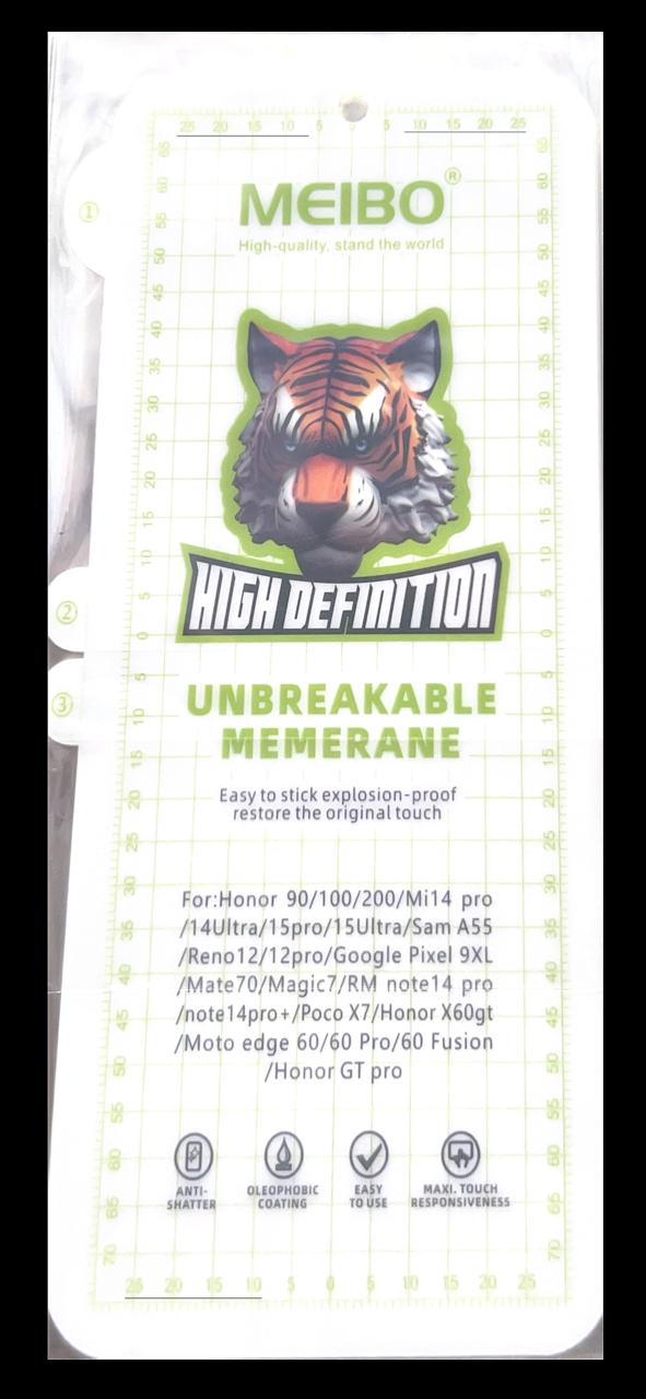 Unbreakable Memerane HD Clear 50pcs