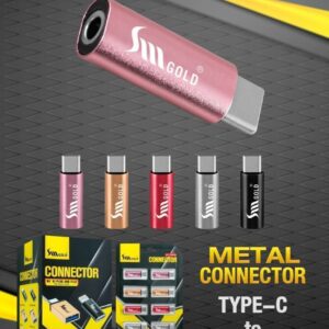 SM 3.5 JACK TO TYPE C METAL TUKDI CONNECTOR CARD PK