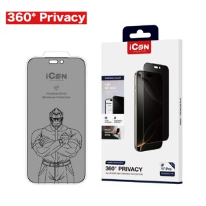 ICON BLUEO KING KONG 360 PRIVACY WITH ANTI-DUST HIGH QUALITY GLASS