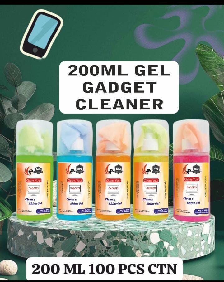 MGCore brand 200ml Gadget Cleaning Gel bottles