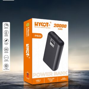 Powerbank Pb22 •Sleek Design •20000 Mah