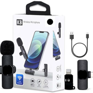 K8 Mic 2in 1 Wireless Microphone