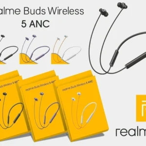 Realme Wireless 5 Lite Magnetic on Off Extra Bass Sound Nackband