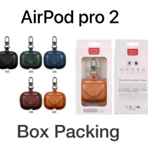 AirPods Pro / Pro 2 Leather Case Cover Multicolour