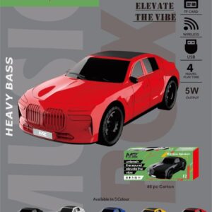 MZ F2 car-shaped portable Bluetooth speaker.