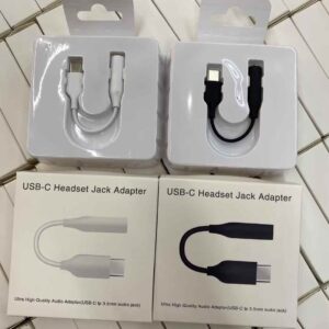 USB-C to 3.5mm Audio Aux Headphone Jack Adapter