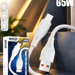 CB56 IPHONE 65W PURE SILICONE CABLE